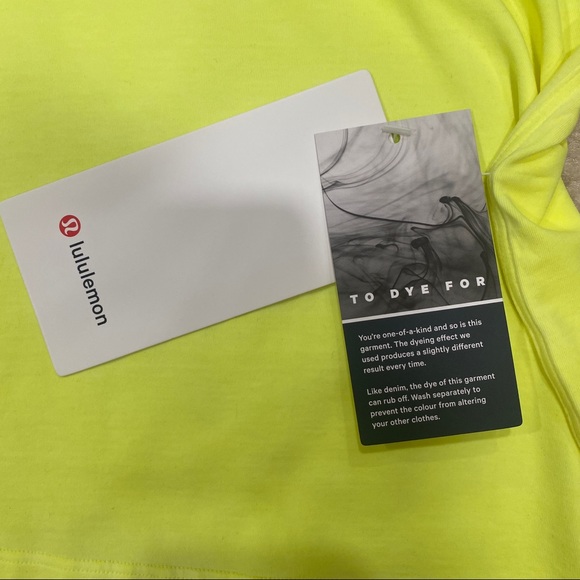 Lululemon Cates Tee Fade New with Tags 8 - Picture 4 of 5